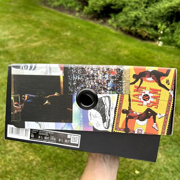 Nike Air Jordan 6 Retro Georgetown Men's Shoes - Size 10 - Ships Now - Picture 8 of 9